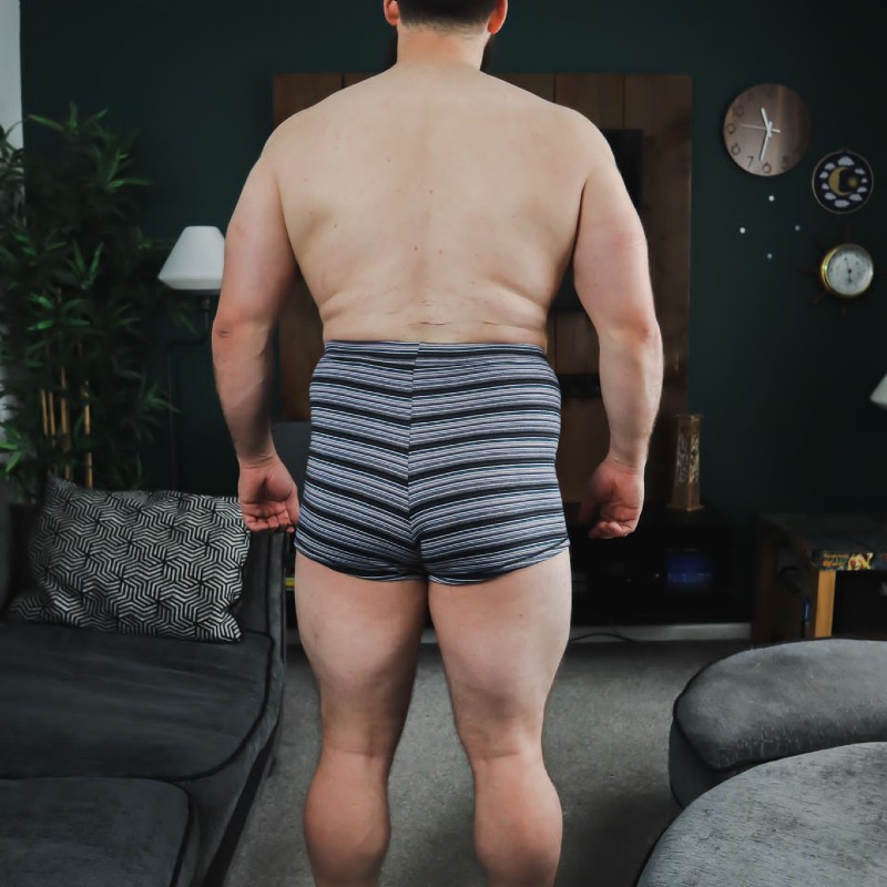 Vanilla Blush Men's Ostomy Boxers - MedicalSupplies.co.uk