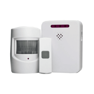 Lifemax Wireless Waterproof Driveway Monitor with Hard of Hearing Doorbell