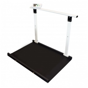 Marsden M-653 Professional Wheelchair Scale with Handrail