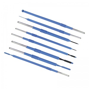 Medline Blue Silk Non-Stick PTFE-Coated Electrode (Pack of 12)