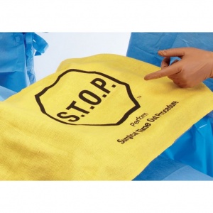 Medline Gold Standard S.T.O.P. Safety Flag (Pack of 40)