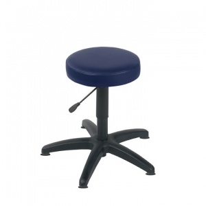 Sunflower Medical Navy Gas-Lift Stool with Glides