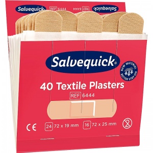 Salvequick Fabric Plasters (Pack of 6)