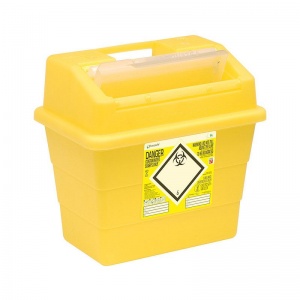 Sharpsafe 9 Litre Protected Access Sharps Containers (Pack of 20)