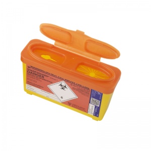 1 Litro - Sharps Bin Sharpsguard Aghi Box, Contenitore Vasca Rifiuti
