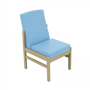 Sunflower Medical Atlas Cool Blue Low-Back Vinyl Patient Side Chair