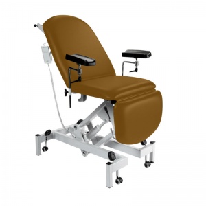 Sunflower Medical Walnut Fusion Electric Height Phlebotomy Chair