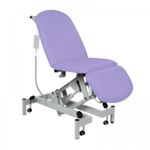Sunflower Medical Lilac Fusion Electric Height Treatment Chair with Single Foot Section