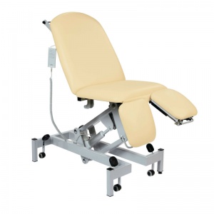 Sunflower Medical Beige Fusion Electric Height Treatment Chair with Split Foot Section