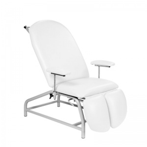 Sunflower Medical White Fusion Fixed-Height Treatment Chair with Adjustable Feet