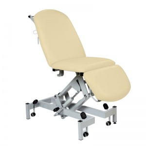 Sunflower Medical Beige Fusion Hydraulic Height Treatment Chair with Single Foot Section