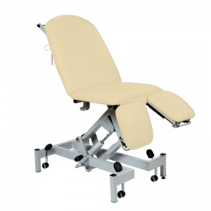 Sunflower Medical Beige Fusion Hydraulic Height Treatment Chair with Split Foot Section