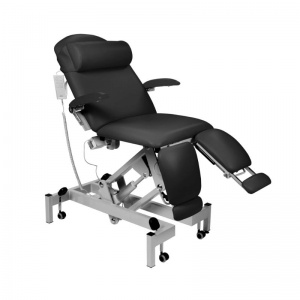Sunflower Medical Black Fusion Podiatry Electric Tilting Chair