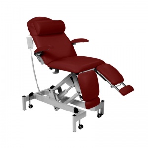 Sunflower Medical Red Wine Fusion Podiatry Electric Trendelenburg Chair