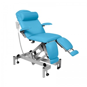 Sunflower Medical Sky Blue Fusion Podiatry Electric Trendelenburg Chair