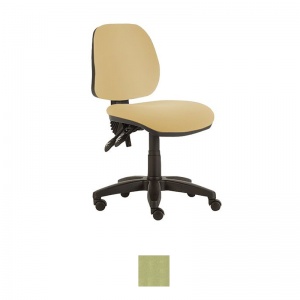 Sunflower Medical Pastel Green Mid-Back Twin-Lever Intervene Consultation Chair with Black Base
