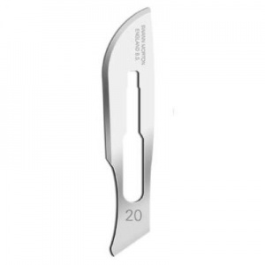 Swann Morton Surgical Sterile Carbon Steel No. 22A Scalpel Blades (Pack of 100)