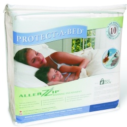 Protect-A-Bed AllerZip Waterproof Mattress Protector for Allergies