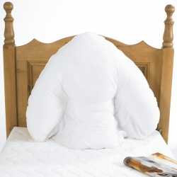 Spare Cover for the Harley Batwing Pillow (White)