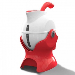 Uccello Easy Pour Tipping Kettle (Red/White)