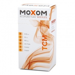 MOXOM TCM Silicone Coated Acupuncture Needles (Pack of 100) - Money Off!
