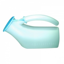 Graduated Portable Male Urinal with Lid (1 Litre)