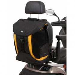 Torba Go Premium Scooter and Wheelchair Bag (Black/Gold)