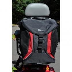 Torba Go Premium Scooter and Wheelchair Bag (Black/Red)