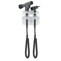 Welch Allyn Green Series Wall Diagnostic Set with F.O. Otoscope and Coaxial Ophthalmoscope