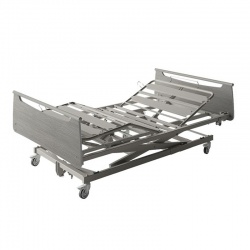 Winncare XXL Divisys Bariatric Profiling Bed with Fixed Feet, Wood Cover and Medidom Boards (120cm)