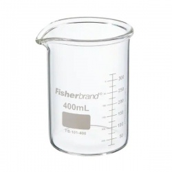 Fisherbrand Heavy-Duty Beakers (400ml - Pack of 12)