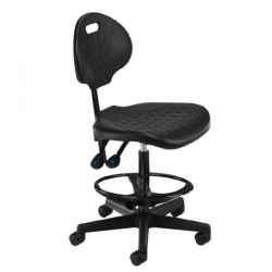 Bristol Maid PU Height-Adjustable Clinical Chair (Medium)