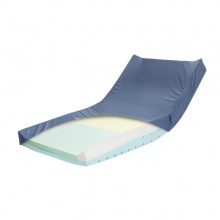 Alerta Sensaflex 5000 Memory Foam and SensaGel Heel Slope Pressure Mattress with Side Supports