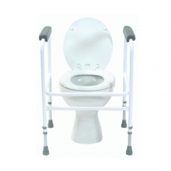 Alerta Portable Adjustable Toilet Surround Frame ALT-BE003