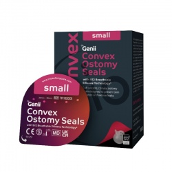 Trio Genii Convex Ostomy Seals (Small 20-35mm) - Pack of 10