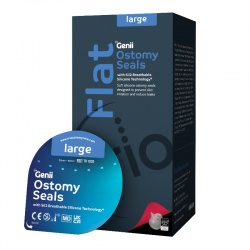 Trio Genii Flat Ostomy Seals (Large 50-80mm) - Pack of 30