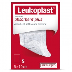 Leukoplast Leukomed Absorbent Wound Dressings 8 x 10cm (Pack of 5)