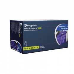 Polyco Finite P Indigo AF Nitrile Disposable Gloves MFNP100