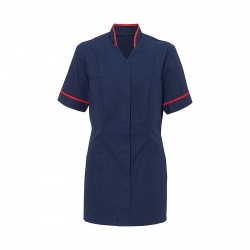 Alexandra Workwear Mandarin Collar Tunic