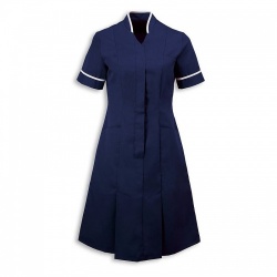 Alexandra Workwear Women's Mandarin Collar Dress