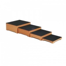 Nesting Wooden Physical Therapy Steps