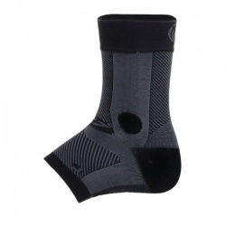 OrthoSleeve AF7 Medical-Grade Ankle Support Compression Sleeve (Black)