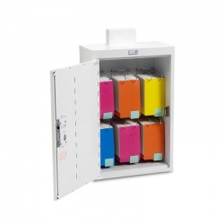 Bristol Maid 6-Frame MDS Capacity Left-Opening Medicine Cabinet (With Light)
