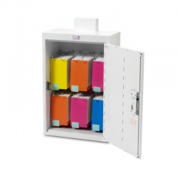 Bristol Maid Right-Opening Medical Cabinet With Light (6-Frame MDS Capacity)