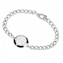 SOS Talisman Ladies Stainless Steel Medical Bracelet