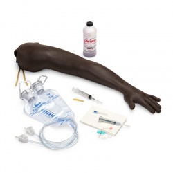 Life/Form Adult Venipuncture and Injection Training Arm (Dark)