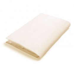 Sleep Knit Polycotton Cream Pillowcase (50 x 75cm)