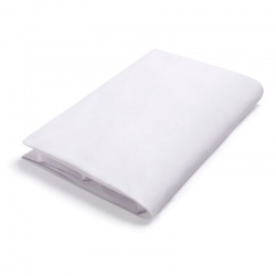 Sleep Knit Polycotton White Pillowcase (50 x 75cm)