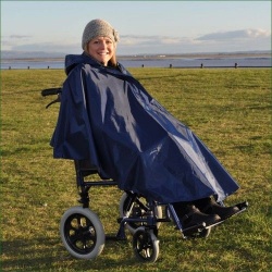 Splash Waterproof Poncho for Wheelchair Users