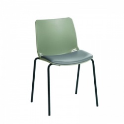 Sunflower Medical Grey Neptune Visitor Chair with Grey Vinyl